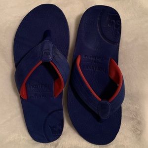 NWT! Hari Mari x Peter Millar Men’s Flops, Blue 9